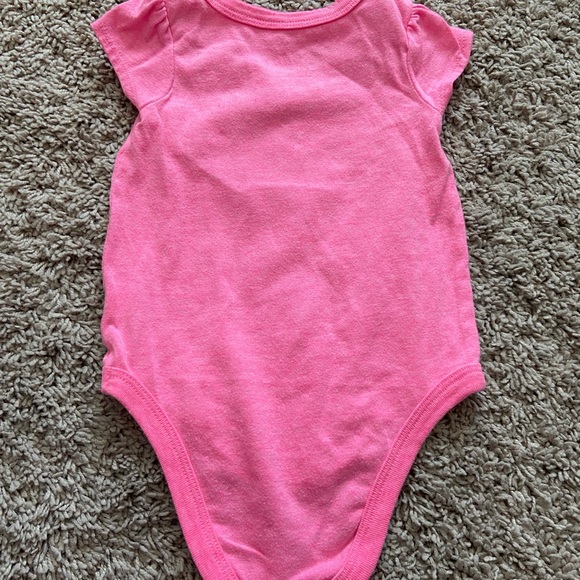 Circo Pink and White Set of 2 Onesies - Picture 2 of 5